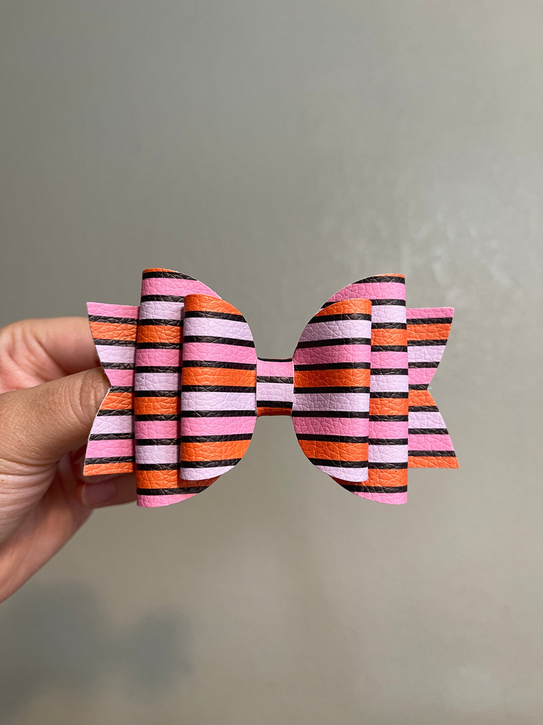 Pink & Orange Stripes