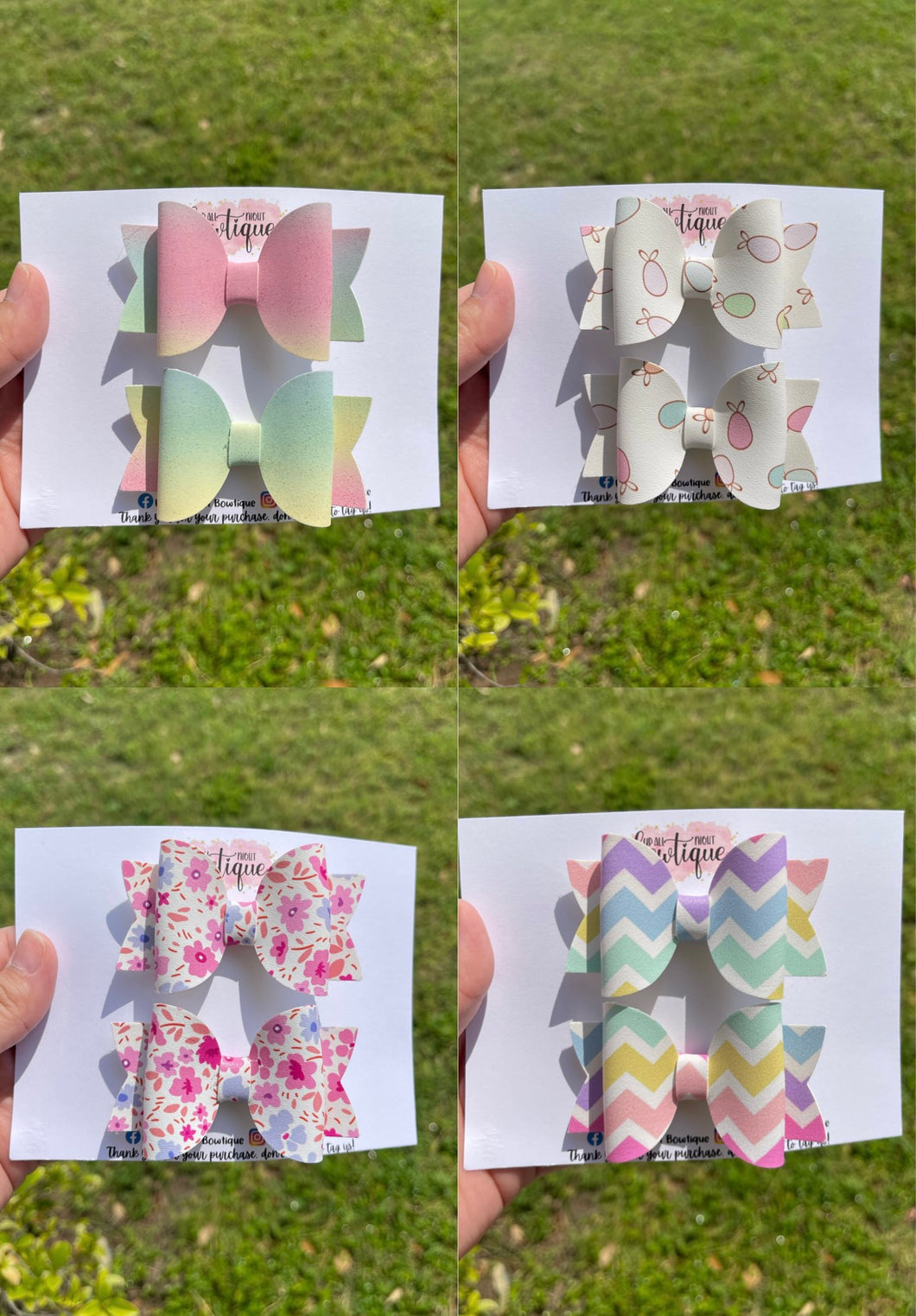 Easter Print Piggies SET