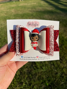 Girl Elf on the Shelf Dark Skin 5 inch